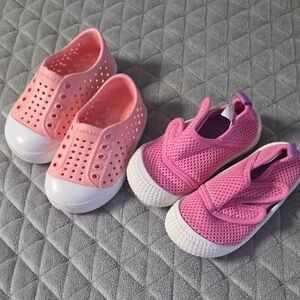 Gerber Pink and Purple Kids Sneakers